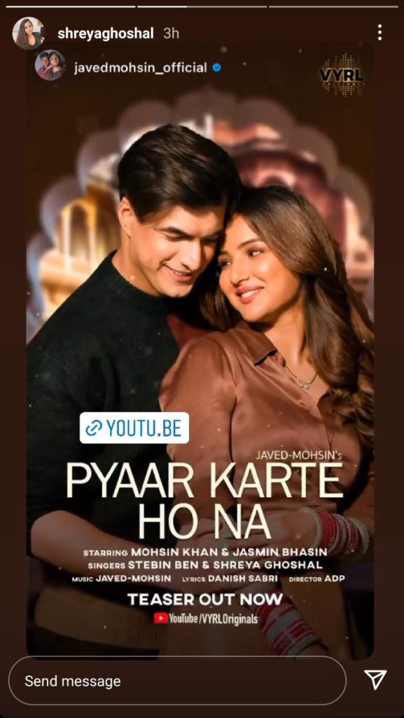 #1Pyaar Karte Ho Na Ft Mohsin Khan & Jasmin Bhasin love Out & It’s Melting Our Hearts! 2 FE3qfbwVkAQDx1A
